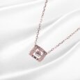 Arvana – Elegant Pendant Necklace in Silver