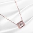 Arvana – Elegant Pendant Necklace in Silver