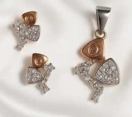 Arvana Dual-Tone Abstract Spark Set