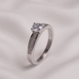 Arvana Oval Diamond Accent Ring