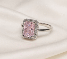 Arvana Pink Gemstone Ring