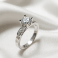 Arvana Eternal Brilliance Solitaire Ring in 925 Silver