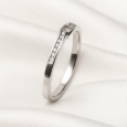 Arvana 925 Silver Pavé Band Ring