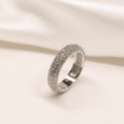 Arvana 925 Silver Pavé Eternity Band