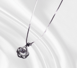 Arvana Peacock Radiance 925 Silver Pendant Necklace