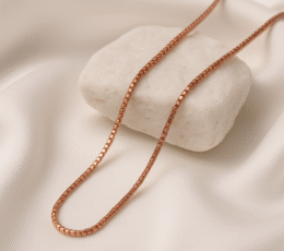 Arvana rose-gold toned chain